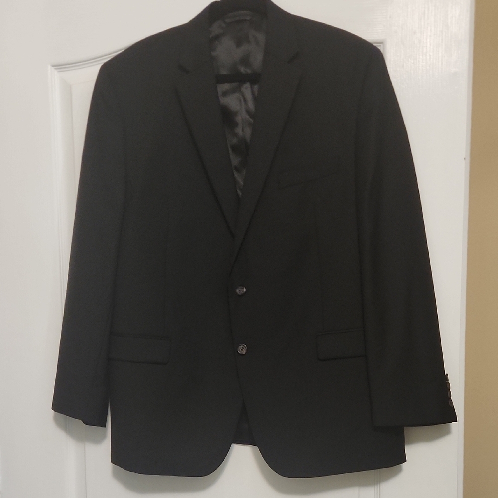 Ralph Lauren Black Sport Coat with Notched Lapel